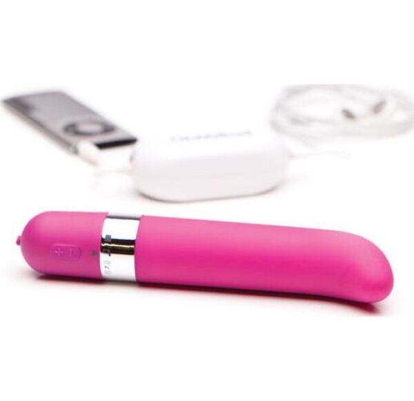 Vibrador de punto G OhMiBod Freestyle, disponible en rosa y en lila