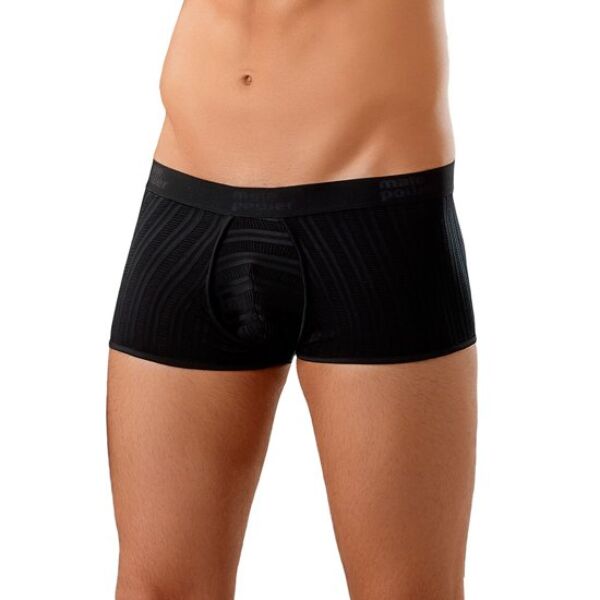 Calzoncillo negro Male Power Textured Enhancer Short
