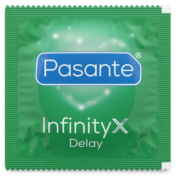Caja de 12 preservativos retardantes Pasante Infinity Delay