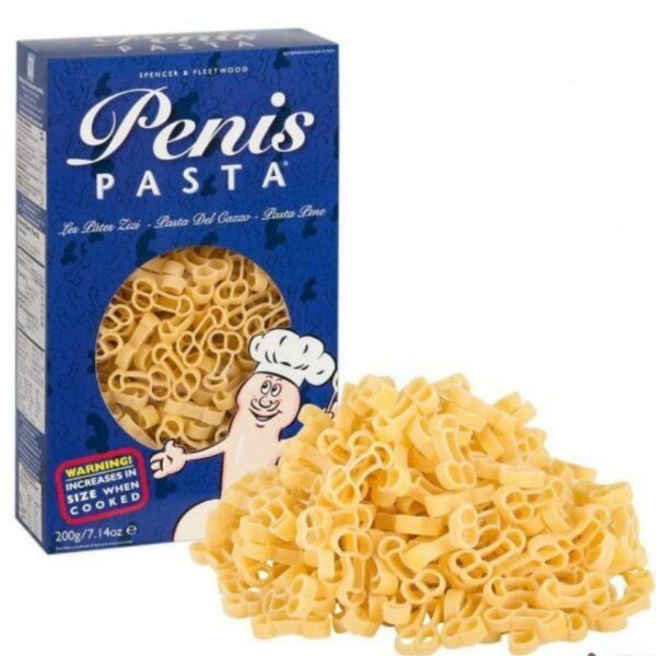 Pasta con forma de pene Spencer & Fleetwood Penis Pasta