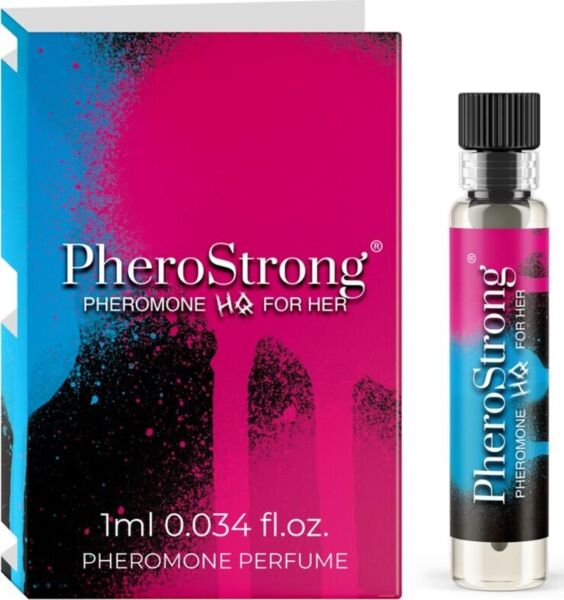 Perfume con feromonas PheroStrong HQ for Her de 1 ml