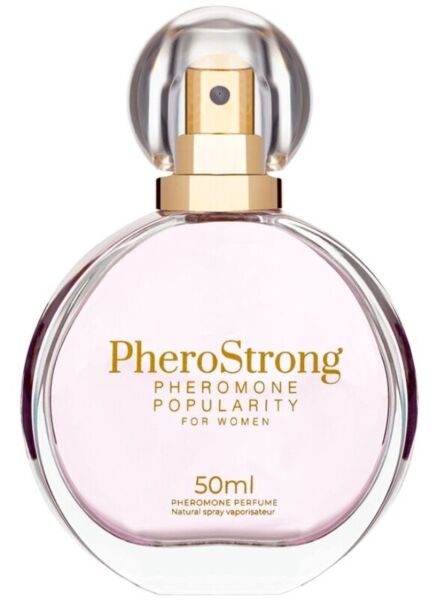 Frasco de perfume con feromonas PheroStrong Popularity for Women de 50 ml