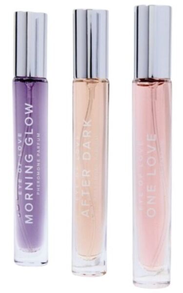 Set de perfumes con feromonas Eye Of Love EOL PHR Set/3, con tres frascos de 10 ml