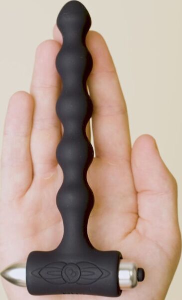 Plug anal con vibración Rocks-Off Petite Sensations Pearls
