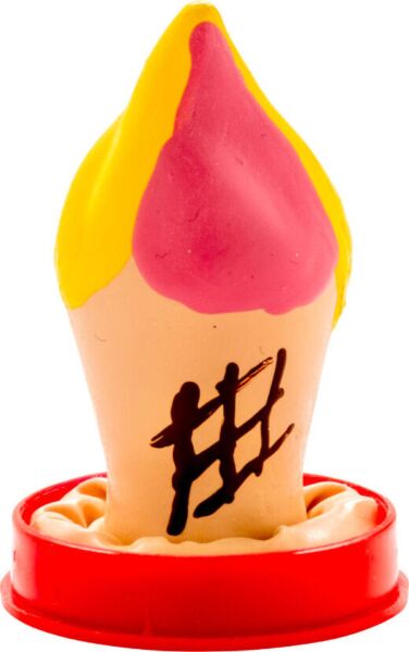 Preservativo decorativo Condomerie Helado pintado a mano