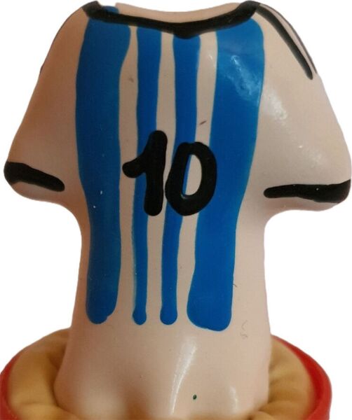 Preservativo de fantasía Condomerie Messi Shirt No. 10, pintado a mano