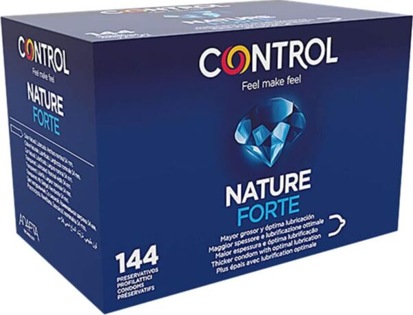 Preservativos Control Nature en envase de 144 unidades