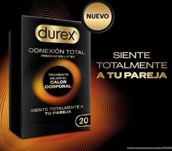 Caja de preservativos Durex Conexión Total Regular Fit