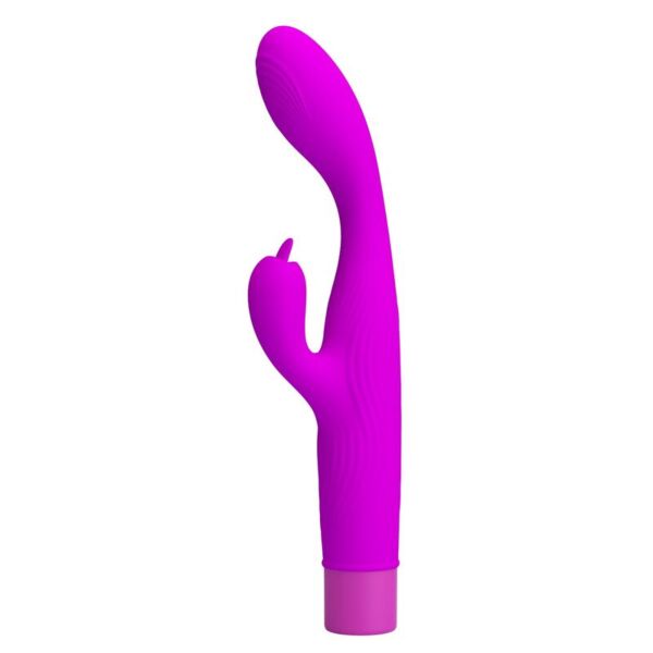 Vibrador de doble estimulación Pretty Love Jene en color morado