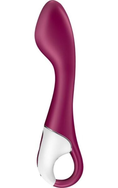 Vibrador de punto G Satisfyer Hot Spot, con su asa en forma de anillo
