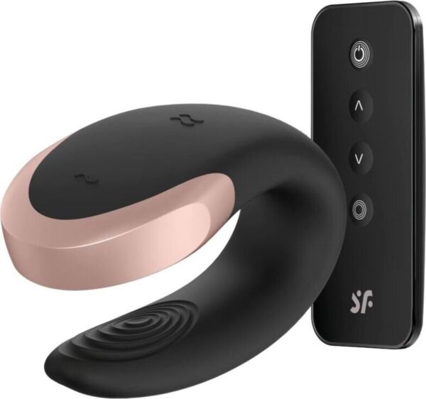 Vibrador para parejas Satisfyer Double Love, en forma de U