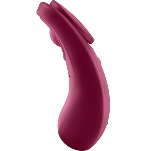 Vibrador para braguitas Satisfyer Sexy Secret Connect App en color rojo