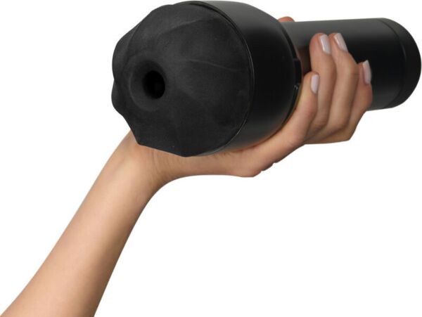 Masturbador Kiiroo FeelSensation Stroker con su carcasa