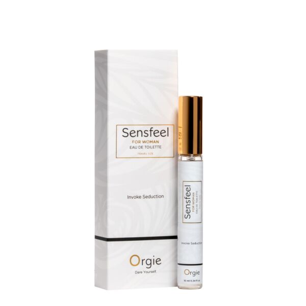 Frasco con vaporizador de Orgie Sensfeel For Woman 10 ml
