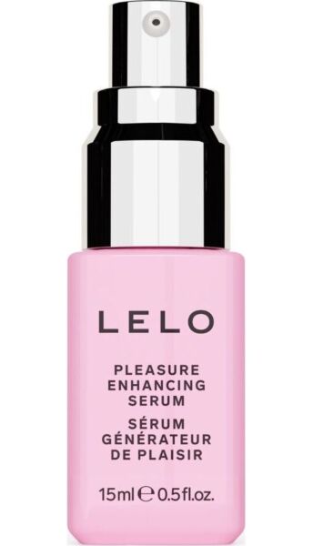 Envase del gel estimulante de clítoris LELO Pleasure Enhancing Serum de 15 ml