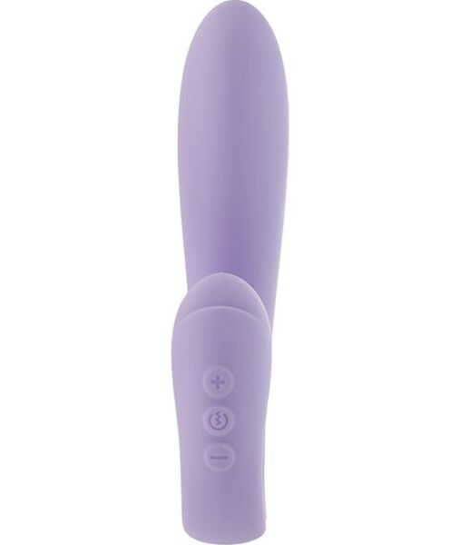 Vibrador doble S Pleasures U-Vibe en color lavanda
