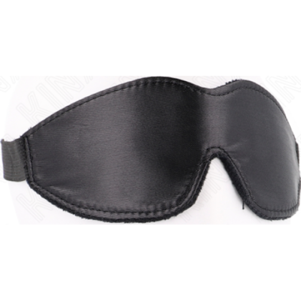 Antifaz Kink Masked Allure de cuero para cubrir los ojos