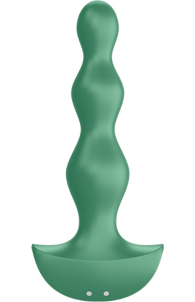 Plug anal vibrador Satisfyer Lolli Plug 2, con su forma de esferas y su base ancha