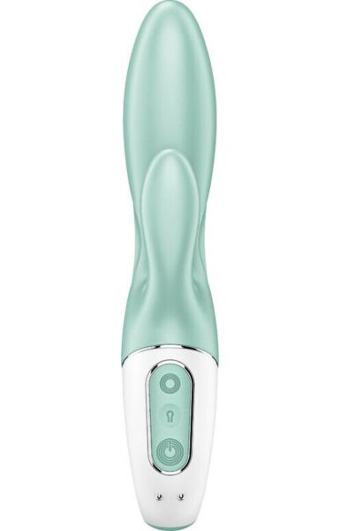 Vibrador rabbit Satisfyer Air Pump Bunny 5 con eje inflable