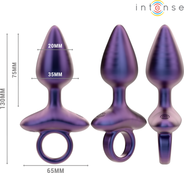 Plug anal vibrador Intense Michael