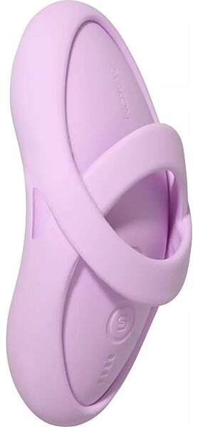Vibrador de dedo SVAKOM Echo 2 con su funda texturizada