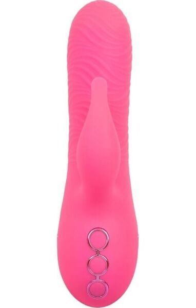 Vibrador rabbit CalExotics California Dreaming Sacramento Sweetie en color rosa