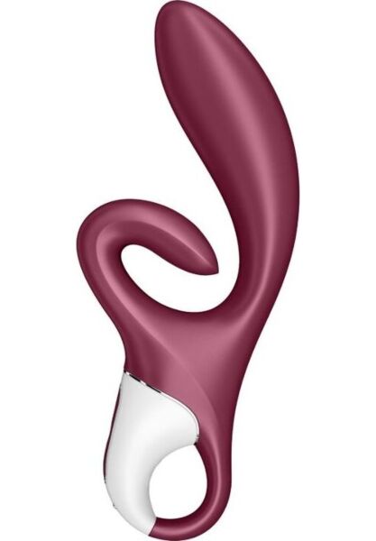 Vibrador rabbit Satisfyer Touch Me con su estimulador de clítoris de dos brazos