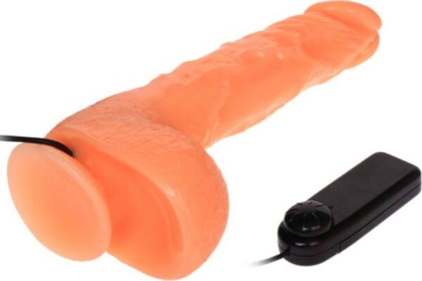 Vibrador realista Baile con mando a distancia y ventosa en la base