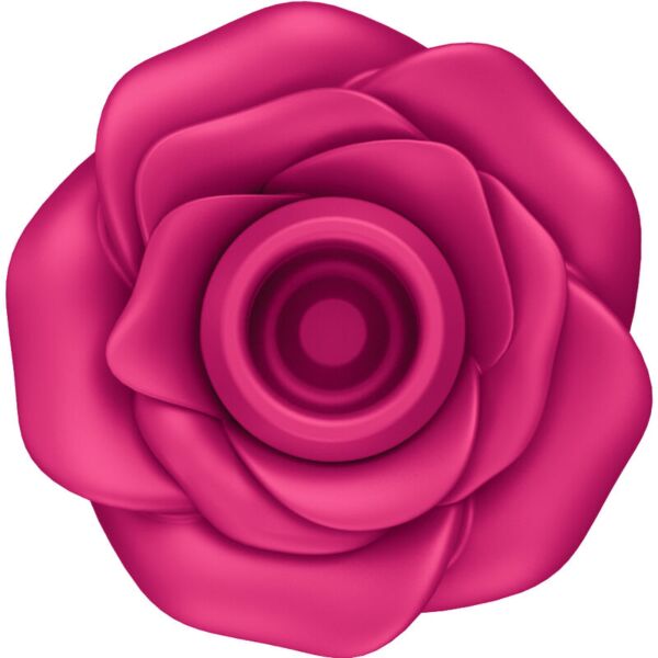Succionador de clítoris Satisfyer Pro 2 Classic Blossom, rojo y con forma de rosa