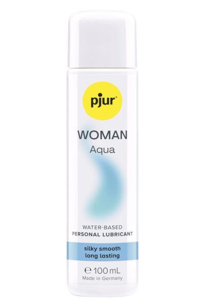 Botella de 100 ml del lubricante Pjur Woman Aqua