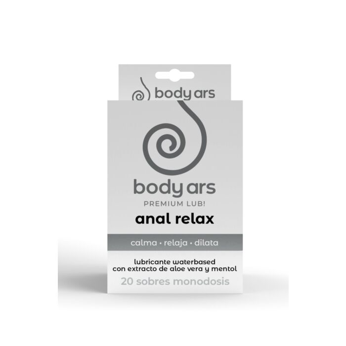 Caja Colgante 20u. sobres monodosis Gel BODY ARS Relajante Anal-Waterbased Caja Colgante 20u. sobres monodosis Gel BODY ARS Relajante Anal-Waterbased
