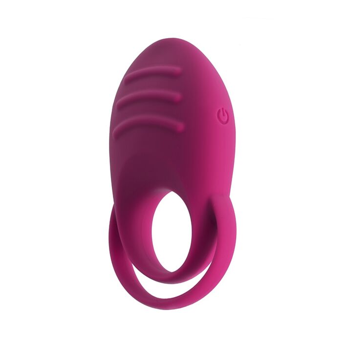 DUAL COCK RING - RED DUAL COCK RING - RED