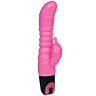 Vibrador Baile 22.5 cm con estimulador clitoriano