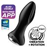 Vibrador Satisfyer Rotator Plug 2+ App Negro