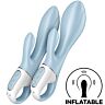 Vibrador Satisfyer Air Pump Bunny 1 Inflable Azul