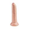 Dildo King Cock UNCT NATURAL 23 CM con prepucio móvil