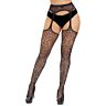 Pantys Suspenders Lace con Rhinestones y diseño sexy