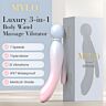 Vibrador MYLO 3-in-1 Body Wand Massager potente y versátil