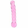 Consolador Spectrum Ribbed Glass Dildo 17 cm