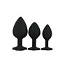 Set de Butt Plugs Toosh con Base Joya