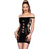 Vestido Negro Chilirose CR 4711 Sexy y Sin Costuras