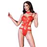 Body Rojo Chilirose CR 4474 Sensual y Ajustable