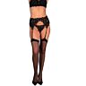 Liguero Negro Livco Corsetti Soliana L/XL Elegante