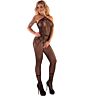 Bodystocking Livco Corsetti Hacint Negro Crotchless