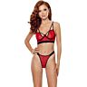 Bikini Rojo Passion Porigelia L/XL Con Encanto