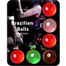 Bolas Brazilian Balls SECRETPLAY 6 Hot Balls con aroma de frutas
