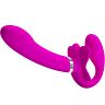 Vibrador Doble Strap-On Pretty Love Valerie Morado