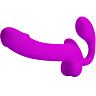 Doble Vibrador Pretty Love Kelpie Strap-On Morado