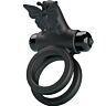 Anillo Vibrador Pretty Love Doble Estimulador Negro