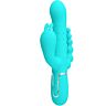 Vibrador Rabbit Pretty Love Cammy 4 en 1 Azul